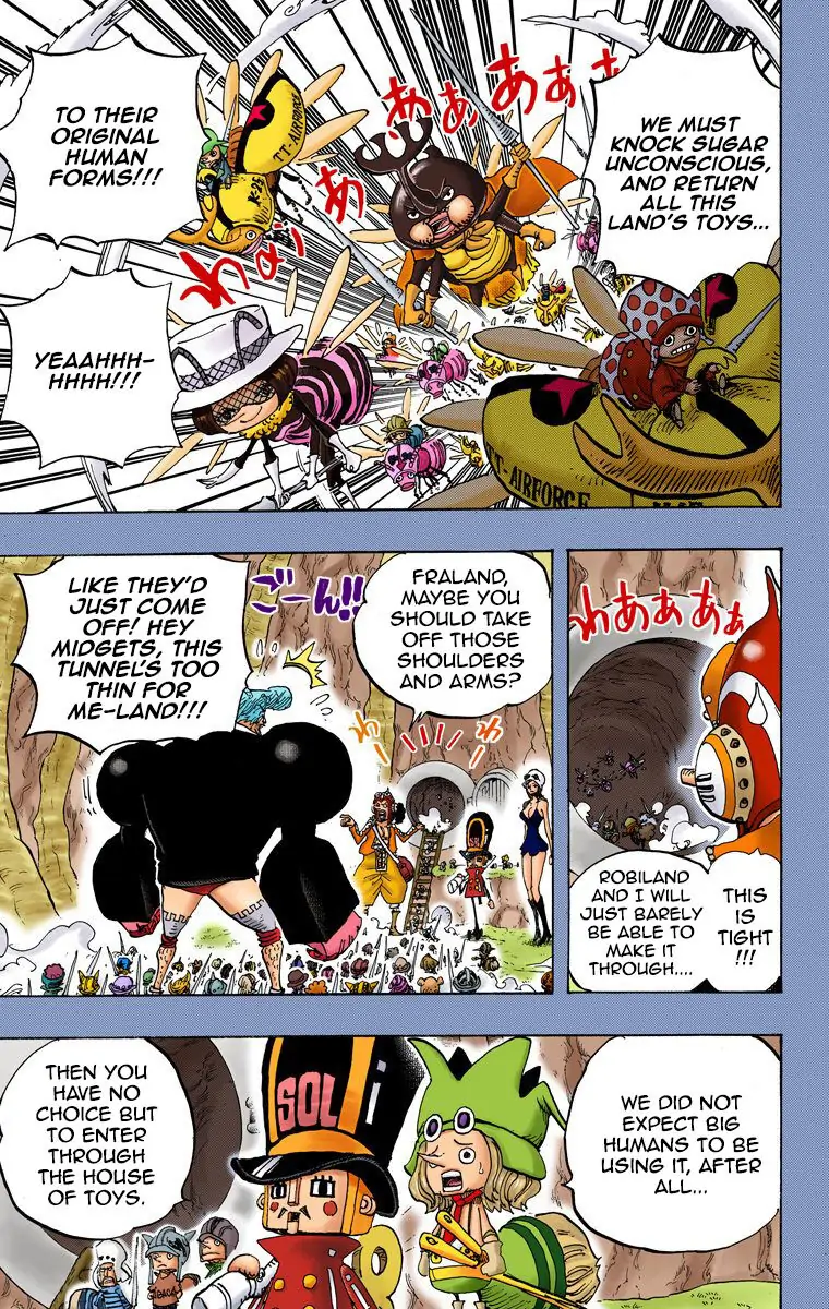 One Piece Digital Colored Chapter 732 image 09